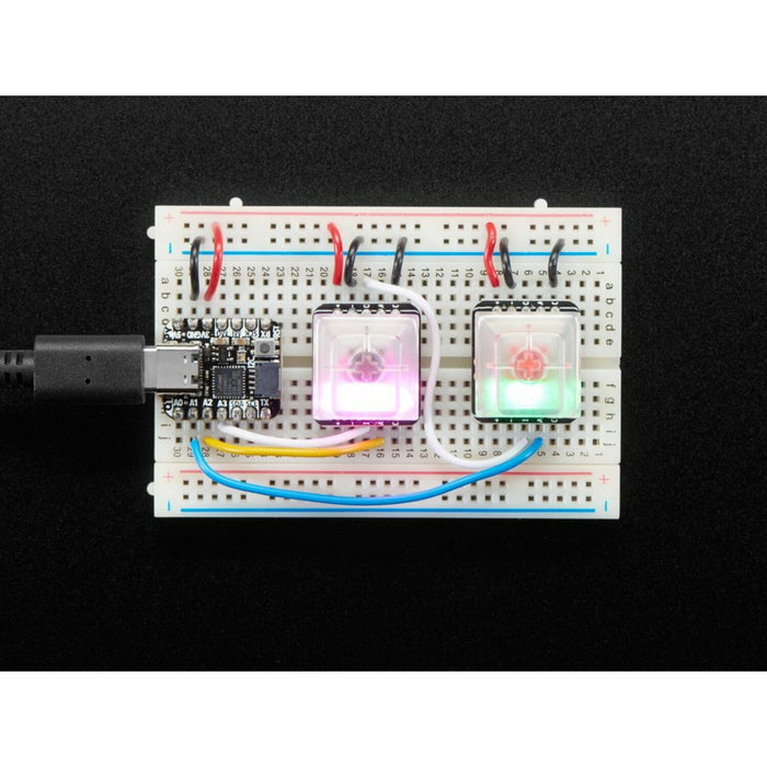 NeoKey Socket Breakout for Mechanical Key Switches with NeoPixel - For MX Compatible Switches