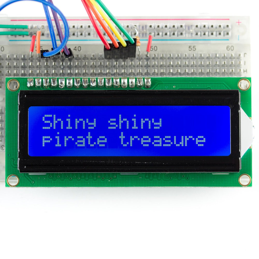 16 x 2  LCD screen