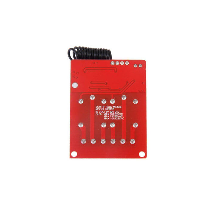 2 Channels RF Remote Control Module DC 5V