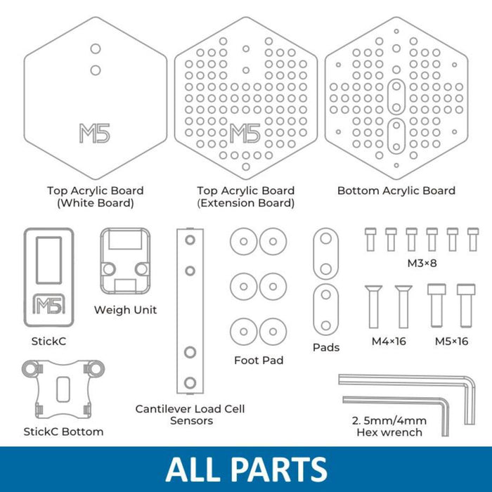 M5SCALE DIY KIT