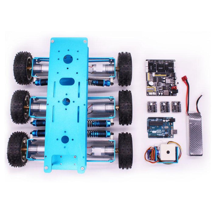 Yahboom Professional 6WD UNO R3 smart robot kit compatible with Arduino