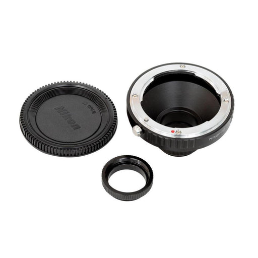 Nikon F-Mount to C-Mount Lens Adapter for Raspberry Pi HQ Camera