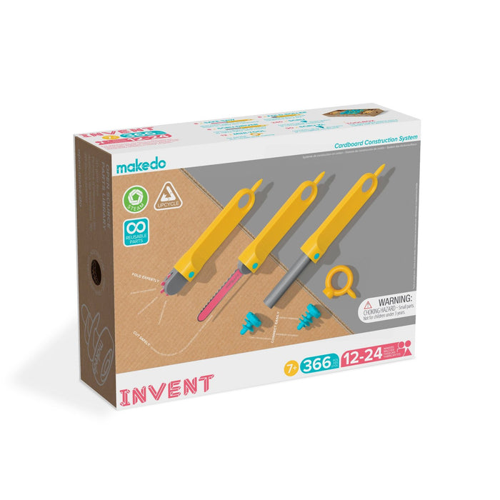 Makedo INVENT Kit 366 parts