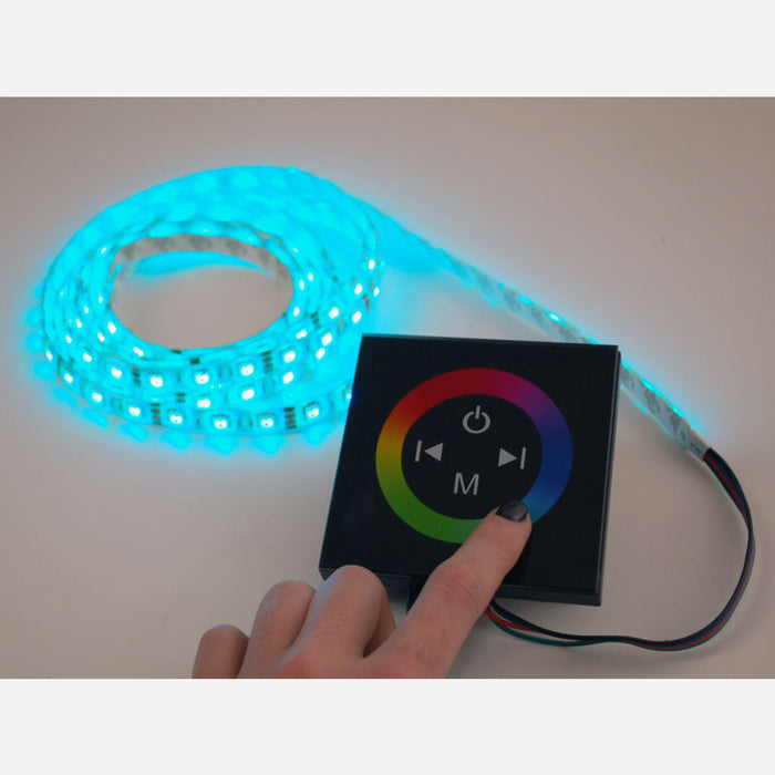 Touch Wheel Controller for Analog RGB LED Strips