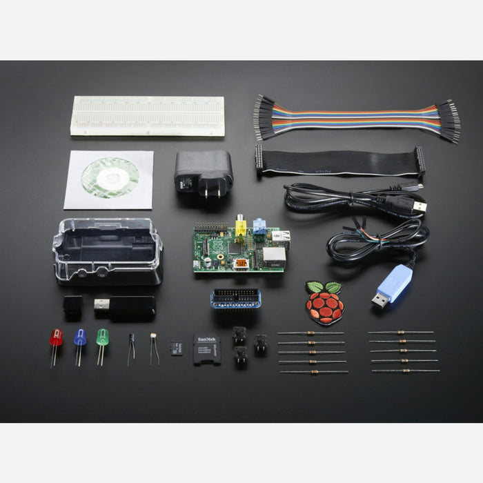 Raspberry Pi 1 Model B Starter Pack - Includes a Raspberry Pi