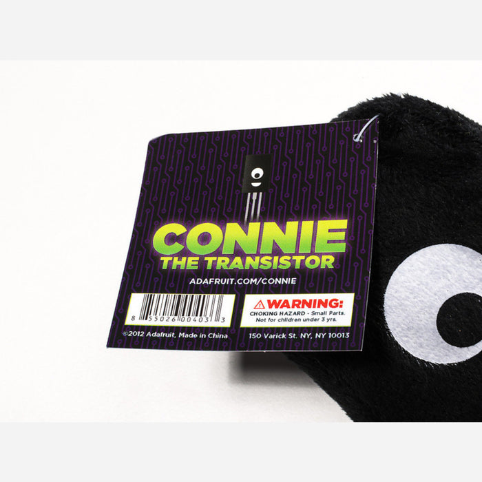 Connie the Transistor - Circuit Playground Plushie