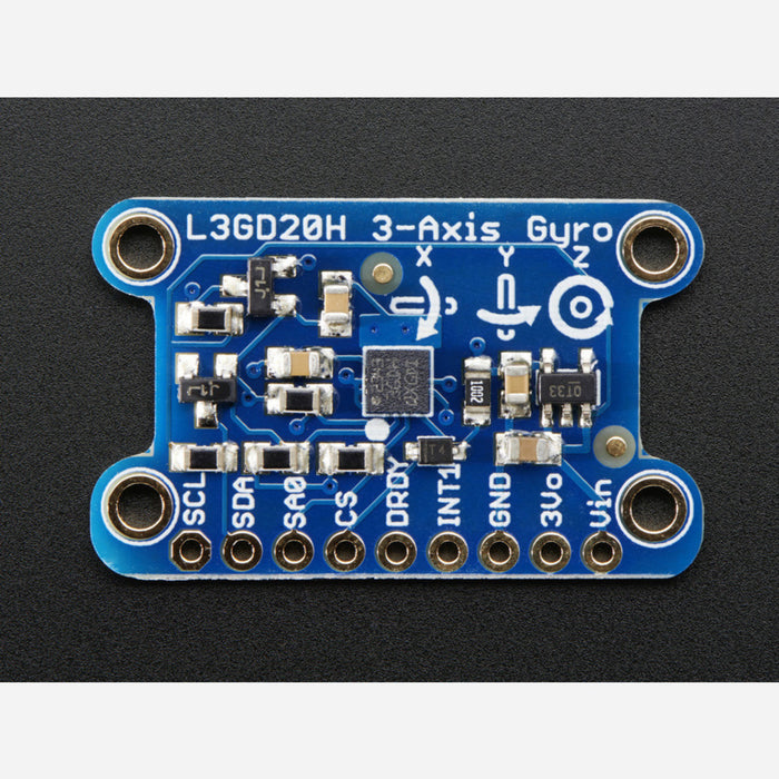 L3GD20H Triple-Axis Gyro Breakout Board - L3GD20/L3G4200 Upgrade [L3GD20H]