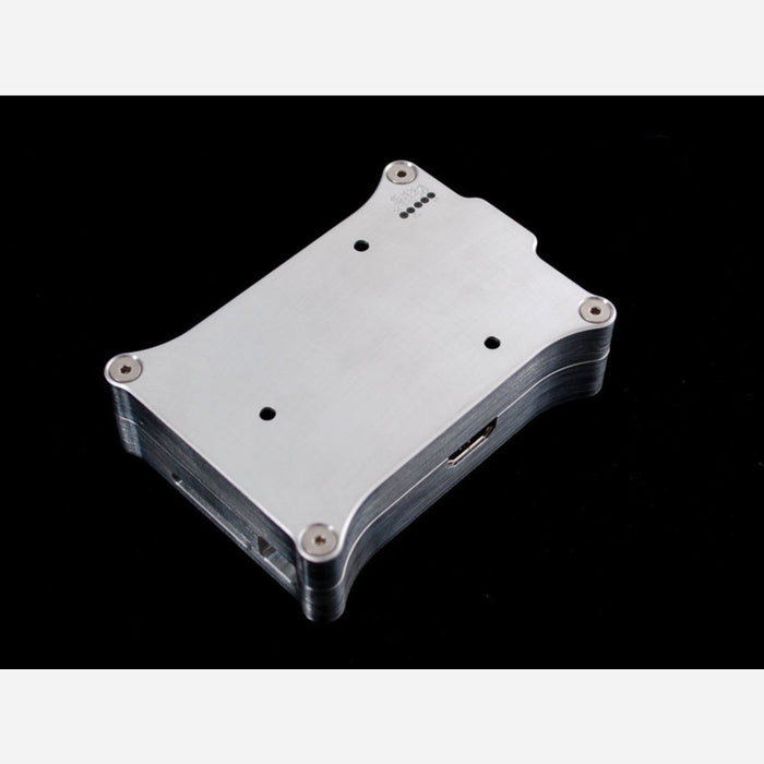 Pi Holder milled aluminum case for Raspberry Pi Model B no logo