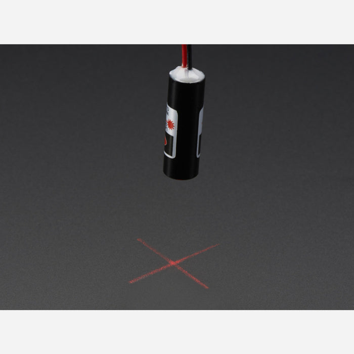 Cross Laser Diode - 5mW 650nm Red