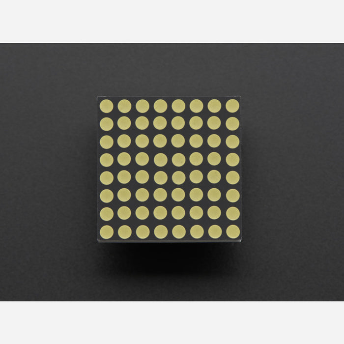 Miniature Ultra-Bright 8x8 White LED Matrix