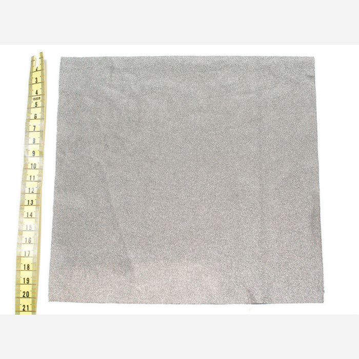 Knit Conductive Fabric - Silver 20cm square