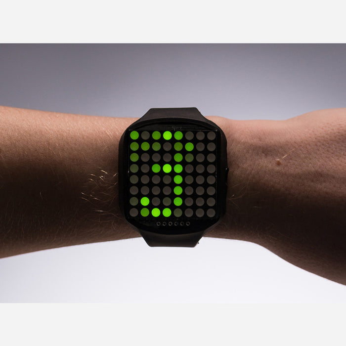 TIMESQUARE DIY Watch Kit - Lime Display Matrix