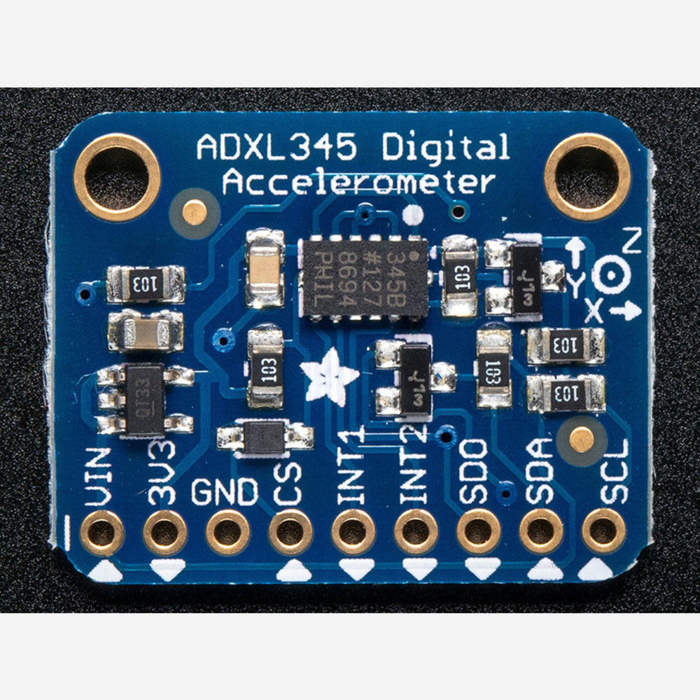 ADXL345 - Triple-Axis Accelerometer (+-2g/4g/8g/16g) w/ I2C/SPI