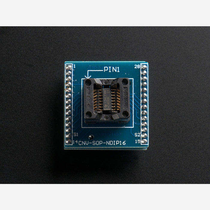 SMT Test Socket - SOIC-16 Narrow Breakout