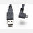 Right Angle USB cable - A/MicroB