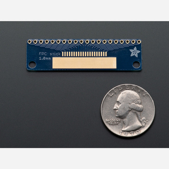 Adafruit FPC Stick - 20 Pin 0.5mm/1.0mm Pitch Adapter