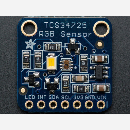 RGB Color Sensor with IR filter and White LED - TCS34725