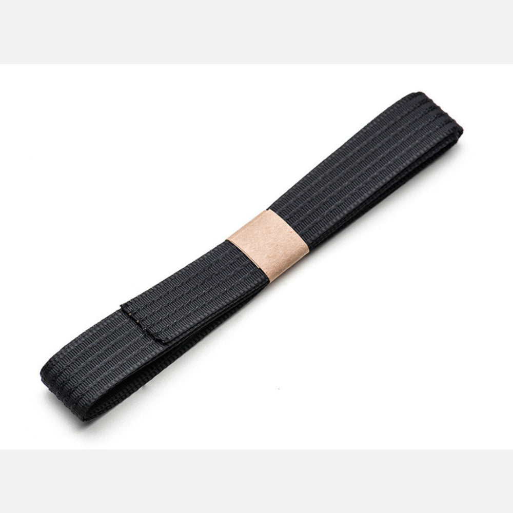 Conductive thread ribbon cable - Black - 1 yard