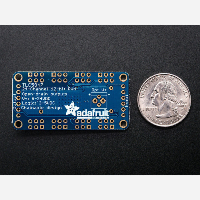 Adafruit 24-Channel 12-bit PWM LED Driver - SPI Interface [TLC5947]