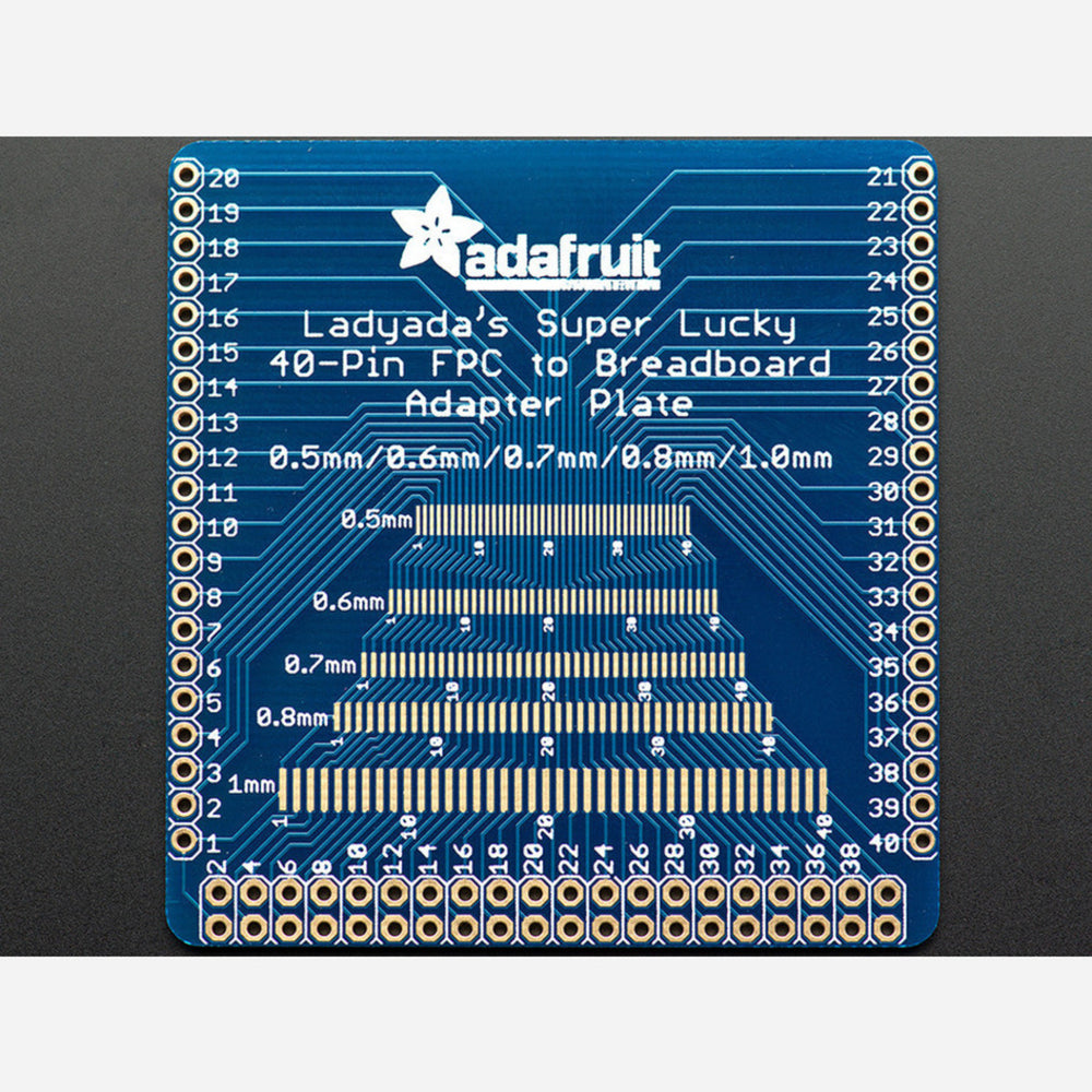 Adafruit Multi-pitch FPC Adapter - 40 Pin 0.5/0.6/0.7/0.8/1.0mm