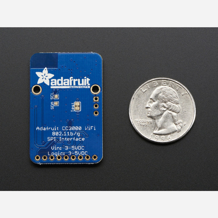 Adafruit HUZZAH CC3000 WiFi Breakout with Onboard Antenna [v1.1]