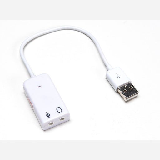 USB Audio Adapter - Works with Raspberry Pi