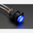 16mm Illuminated Pushbutton - Blue Latching On/Off Switch