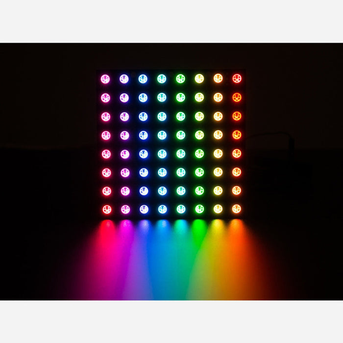 Adafruit NeoPixel NeoMatrix 8x8 - 64 RGB LED Pixel Matrix