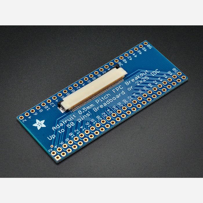 Adafruit 50 pin 0.5mm pitch FPC Adapter