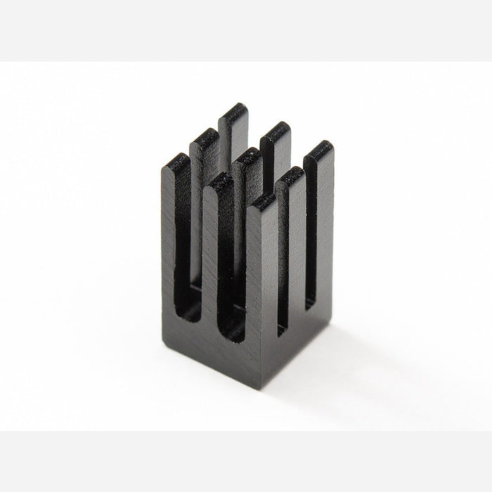 Aluminum SMT Heat Sink - 0.25x0.25 square - 0.5 tall