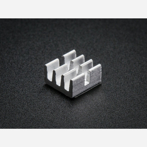 Aluminum SMT Heat Sinks 10 Pack - 0.25x0.25 x 0.15 tall