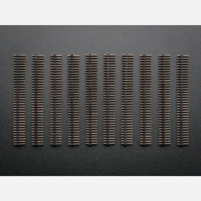 Break-away 0.1 2x36-pin strip dual male header (10 pieces)