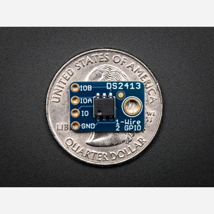 DS2413 1-Wire Two GPIO Controller Breakout