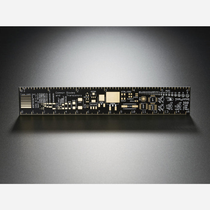 Adafruit PCB Ruler v2 - 6" - Default