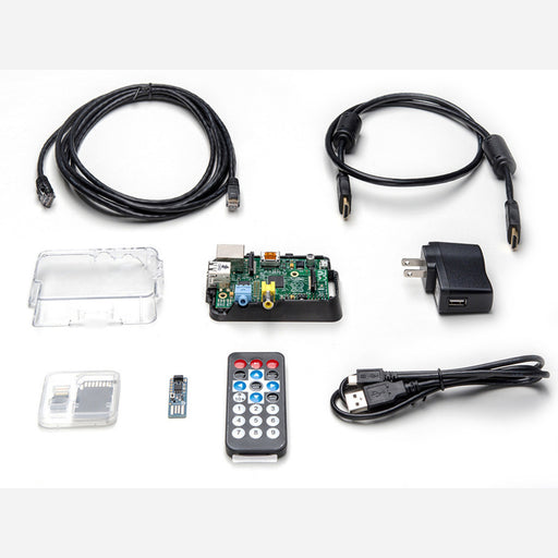 RaspBMC Pack for Raspberry Pi - Includes IRKey & Remote