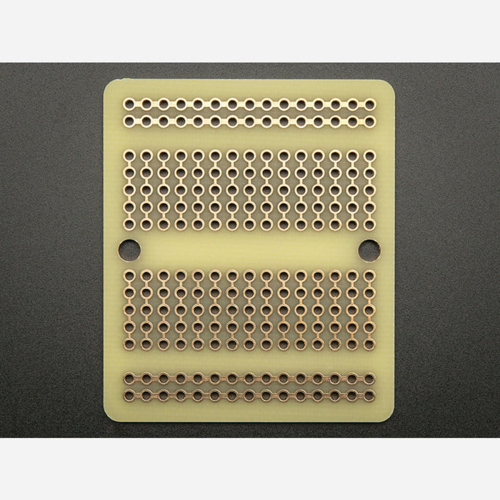 Adafruit Perma-Proto Quarter-sized Breadboard PCB - Single