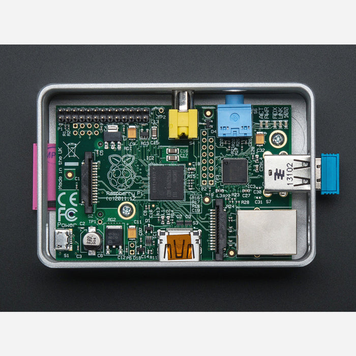 UniPi - Unibody aluminum case for Raspberry Pi Model B