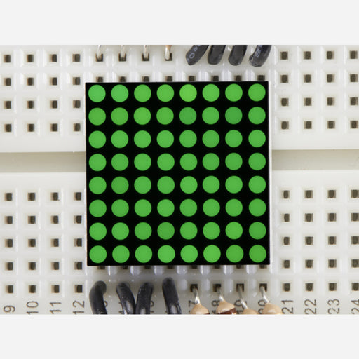 Miniature 0.8 8x8 Pure Green LED Matrix [KWM-20882CPGB]