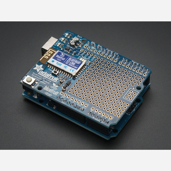 Bluefruit EZ-Link Shield - Bluetooth Arduino Serial & Programmer [v1.3]