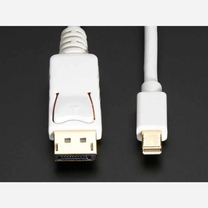 Mini DisplayPort to DisplayPort Cable - 10 ft/3 meters - White