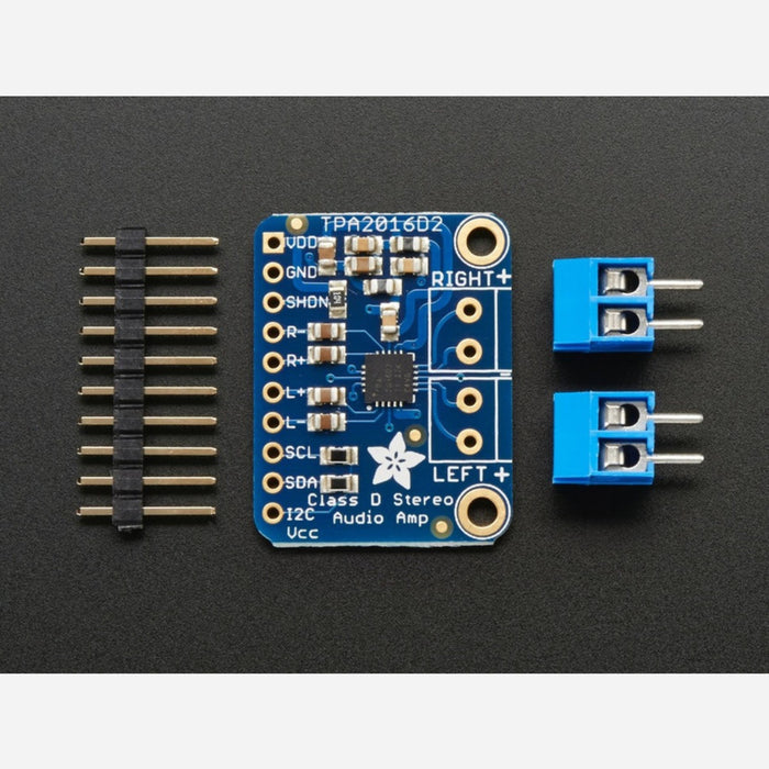 Stereo 2.8W Class D Audio Amplifier - I2C Control AGC - TPA2016