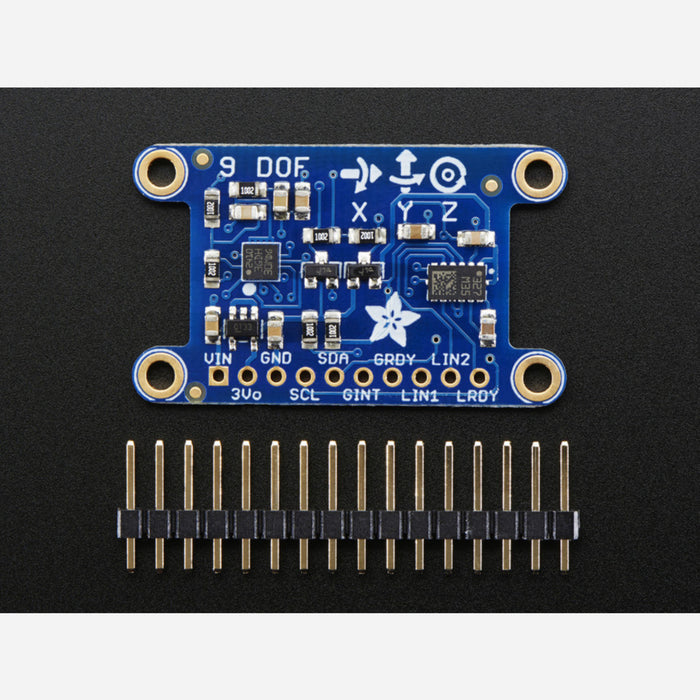 Adafruit 9-DOF IMU Breakout - L3GD20H + LSM303