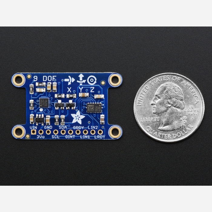 Adafruit 9-DOF IMU Breakout - L3GD20H + LSM303