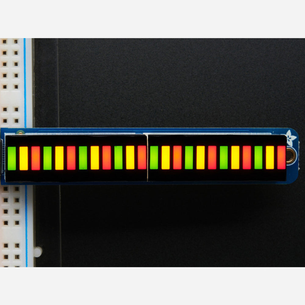 Bi-Color (Red/Green) 24-Bar Bargraph w/I2C Backpack Kit