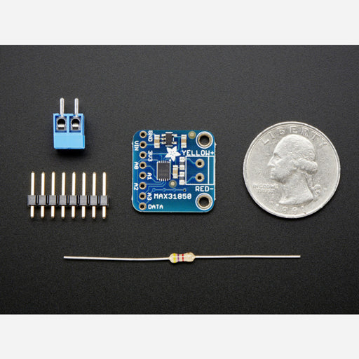 Thermocouple Amplifier with 1-Wire Breakout Board - MAX31850K