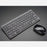 Wireless Keyboard and Mouse Combo w/ Batteries - One USB Port!