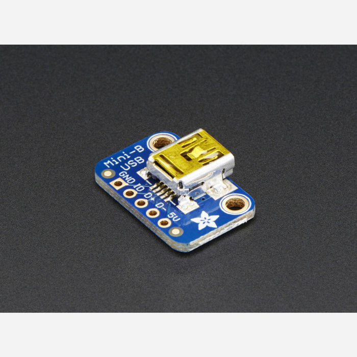 USB Mini-B Breakout Board