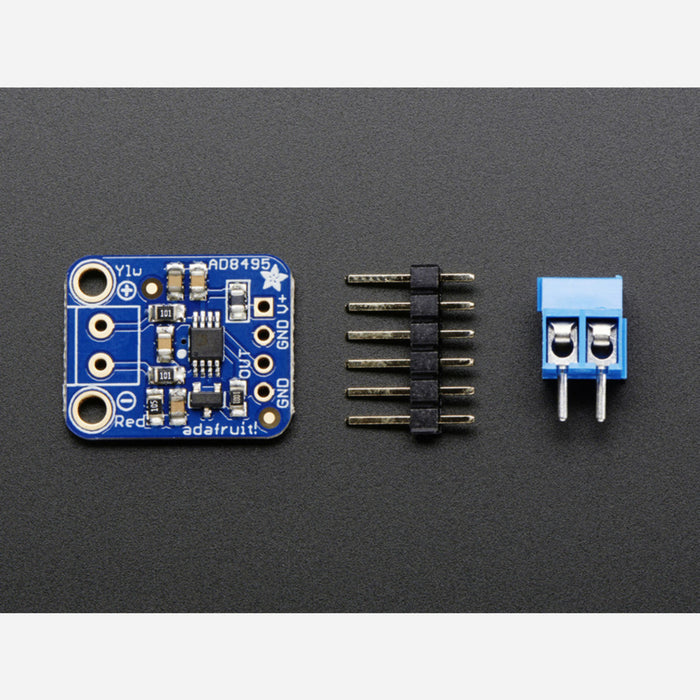 Analog Output K-Type Thermocouple Amplifier - AD8495 Breakout