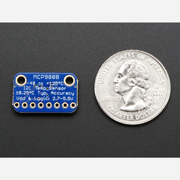 MCP9808 High Accuracy I2C Temperature Sensor Breakout Board