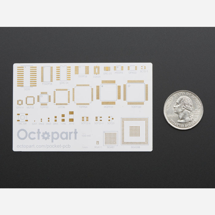 Octopart Pocket Electronics Reference PCB